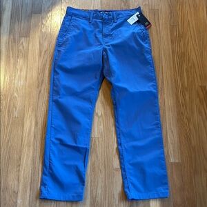 Vans Blue Chino Pants Casual Straight-Leg